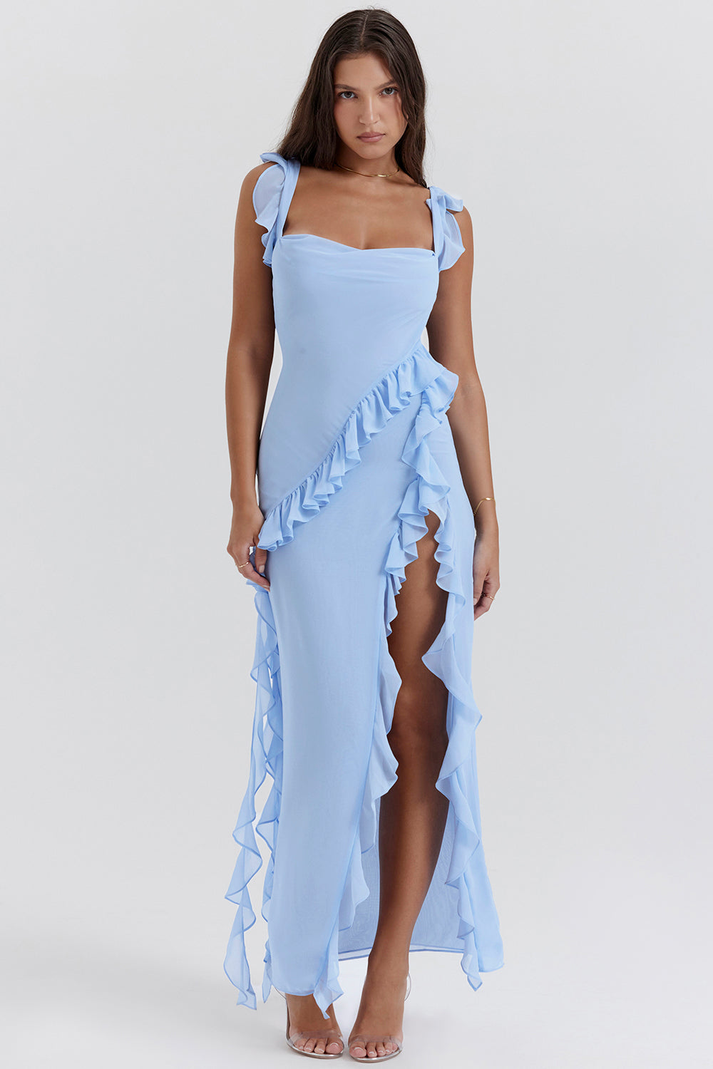 Van Elst Mode® | Stralende Jurk met Ruffles