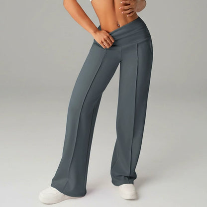 Van Elst Mode® | Casual Hoge Taille Wijde Broek