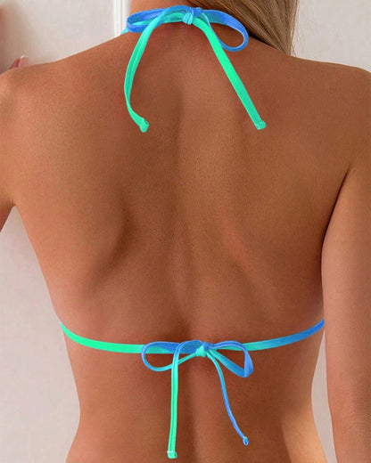 Tie-Dye Geprinte Bikini