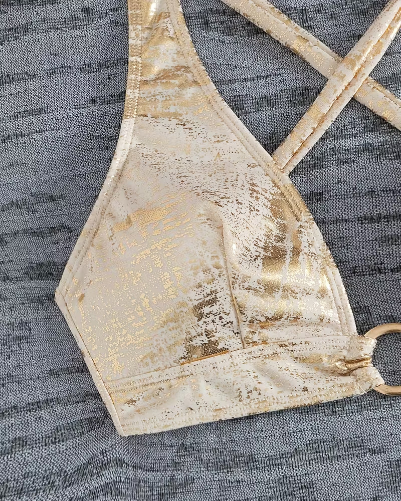 Metaal Gesp Ontwerp Bikini