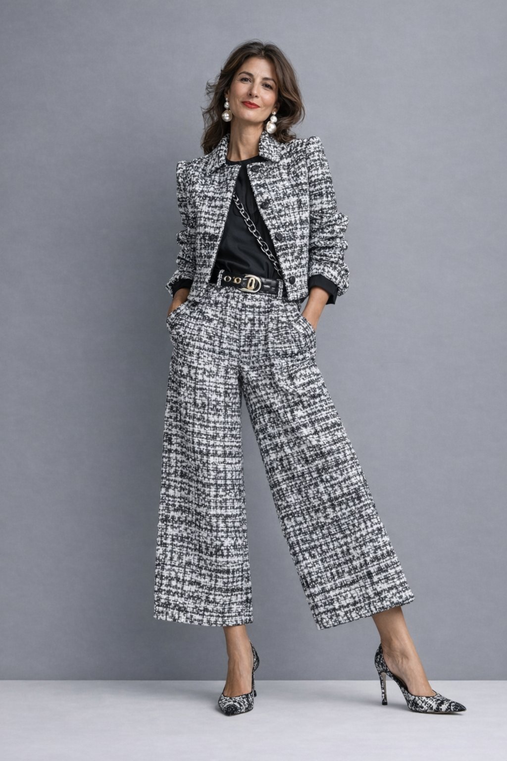 Van Elst Mode® | Chic Tweedelig Damesensemble