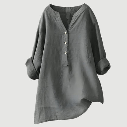 Van Elst Mode® | Luchtige en comfortabele blouse met knoopsluiting (TIJDELIJK 1+1 GRATIS!)