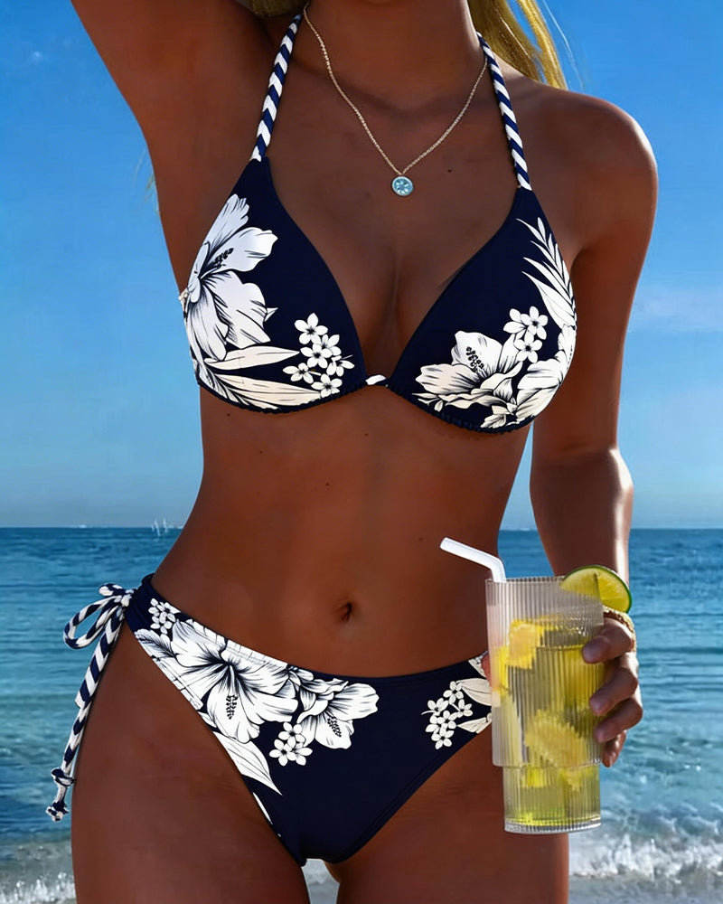 Eenvoudige Sexy Halter Bikini