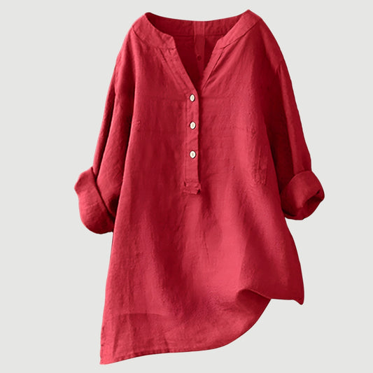 Van Elst Mode® | Luchtige en comfortabele blouse met knoopsluiting (TIJDELIJK 1+1 GRATIS!)