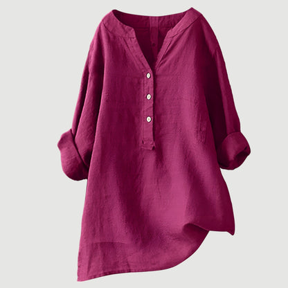 Van Elst Mode® | Luchtige en comfortabele blouse met knoopsluiting (TIJDELIJK 1+1 GRATIS!)