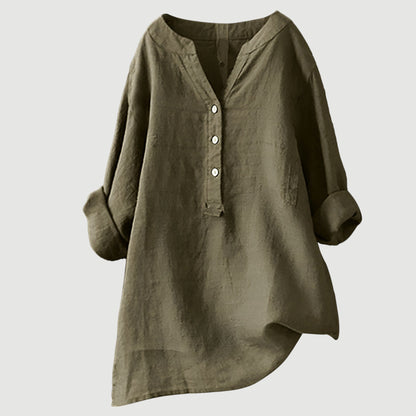 Van Elst Mode® | Luchtige en comfortabele blouse met knoopsluiting (TIJDELIJK 1+1 GRATIS!)