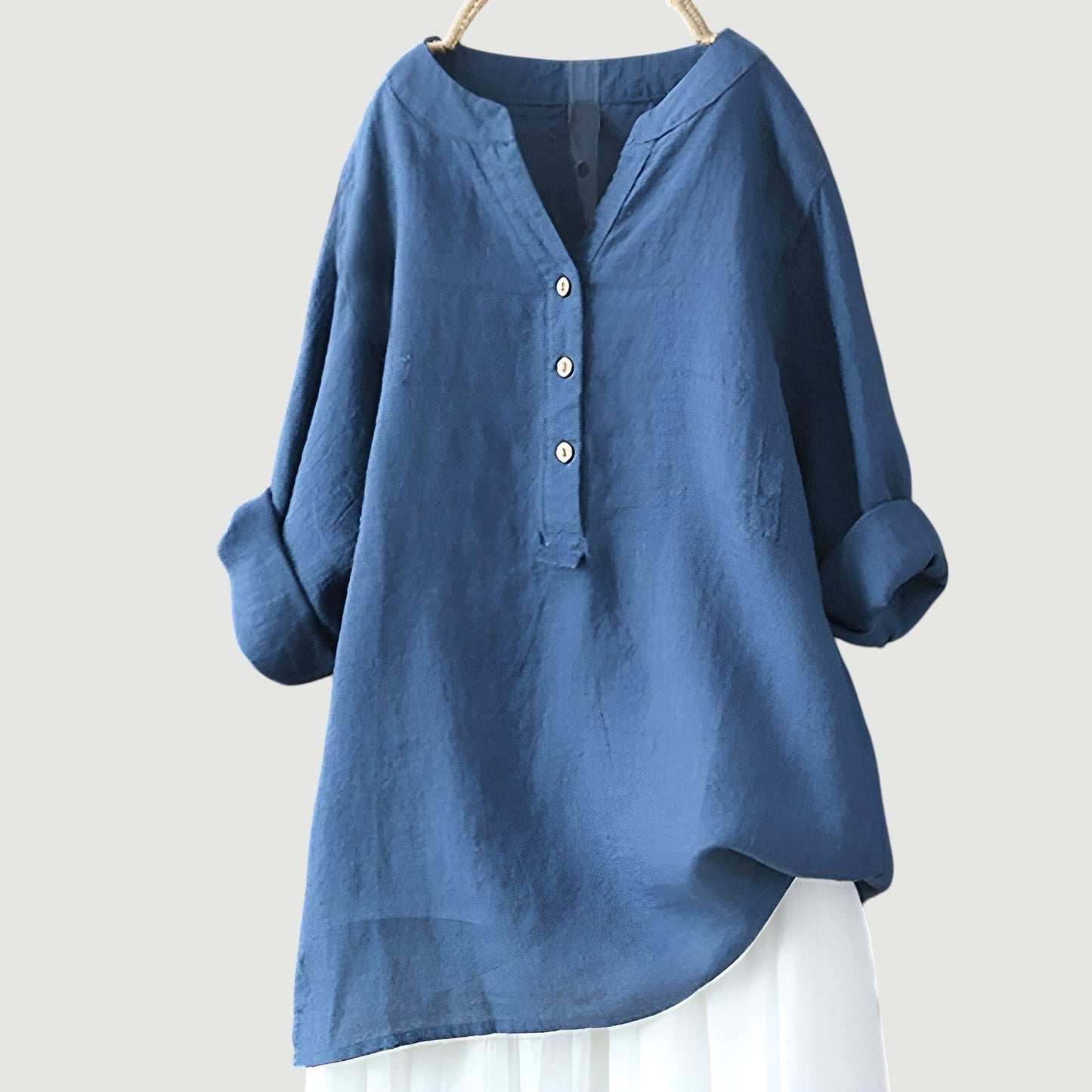 Van Elst Mode® | Luchtige en comfortabele blouse met knoopsluiting (TIJDELIJK 1+1 GRATIS!)
