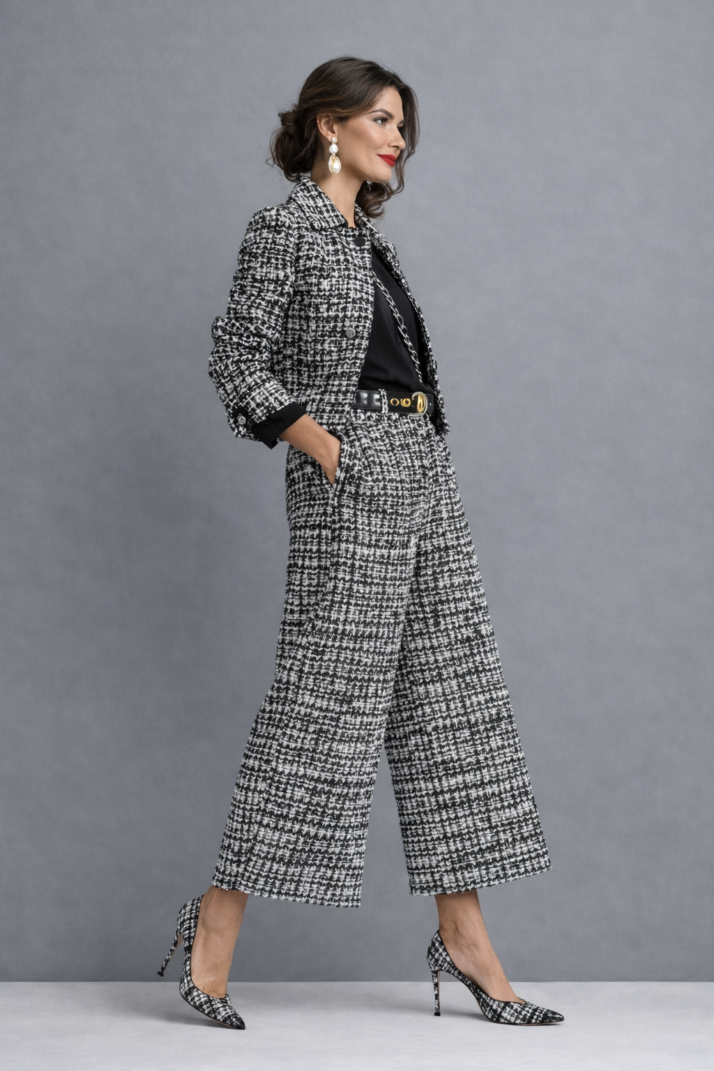 Van Elst Mode® | Chic Tweedelig Damesensemble