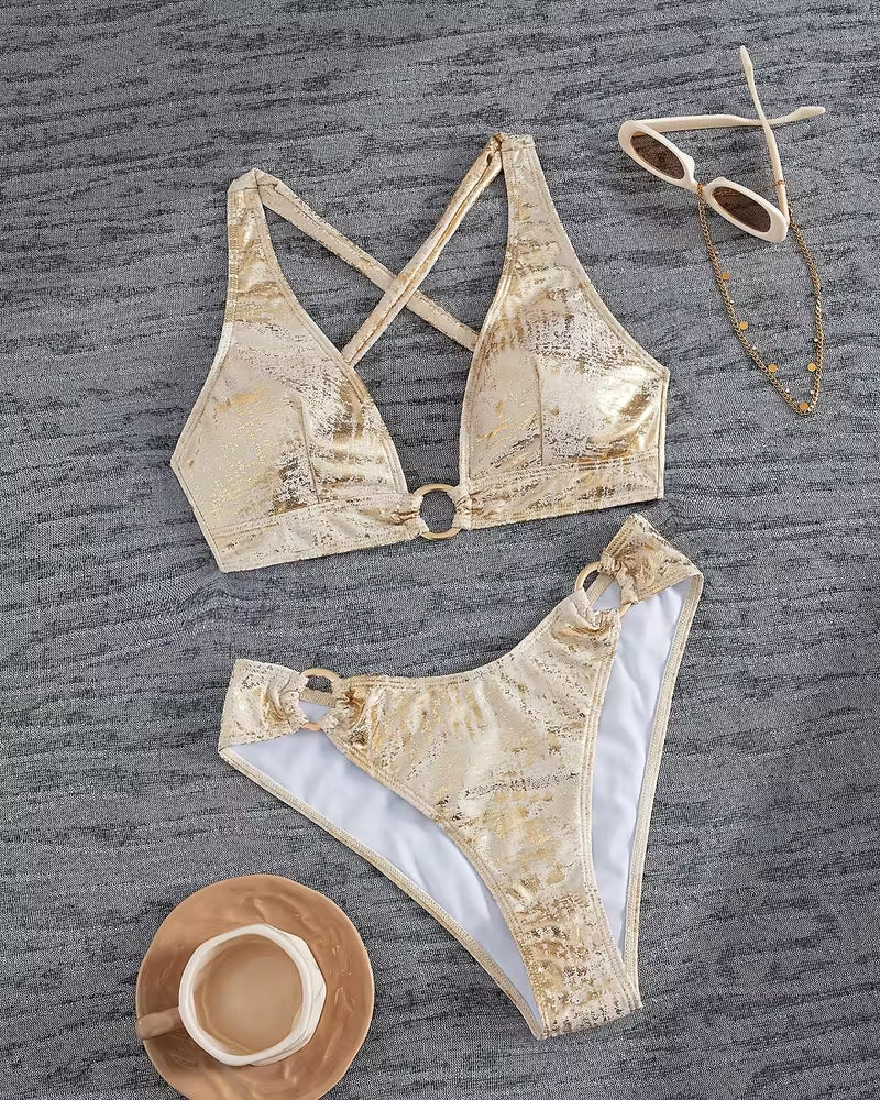 Metaal Gesp Ontwerp Bikini