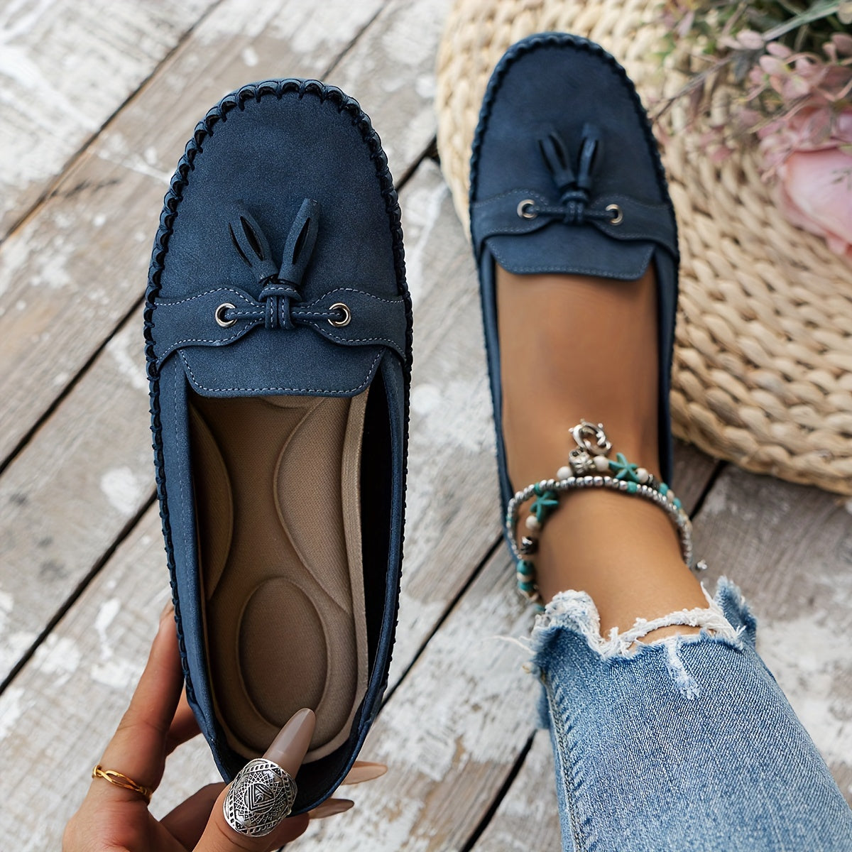 Van Elst Mode® | Klassieke Loafers met Kwastje Detail