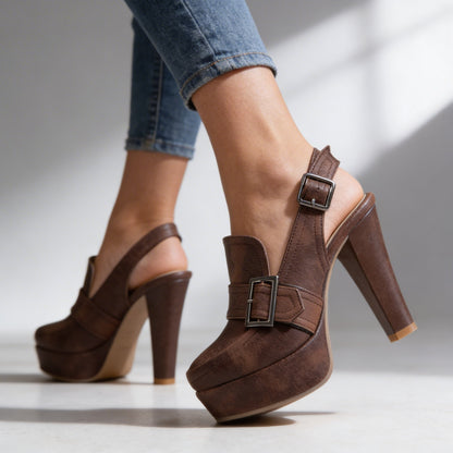Van Elst Mode® | Comfortabele leren dames hakken