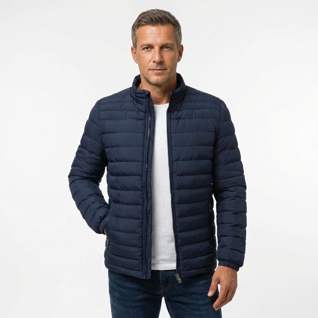 Van Elst Mode® | Gewatteerde pufferjas voor heren