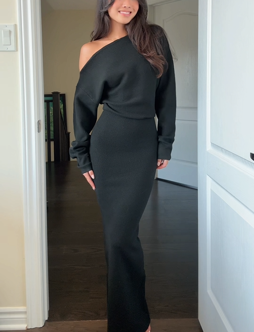 Van Elst Mode® || One-Shoulder Dress