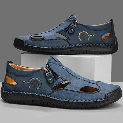 Van Elst Mode® | Leren Zomer Sandalen
