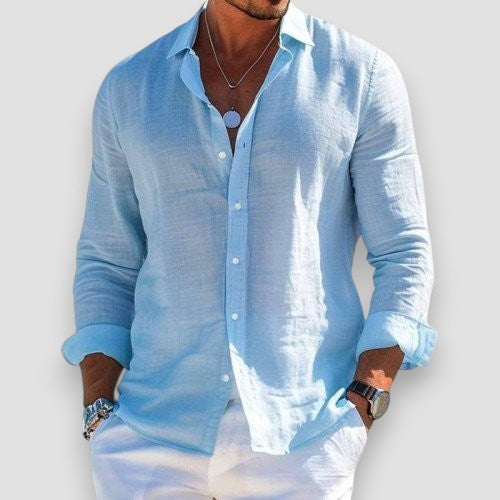 Van Elst Mode® | Elegant overhemd van ademende stof (TIJDELIJK 1+1 GRATIS!)