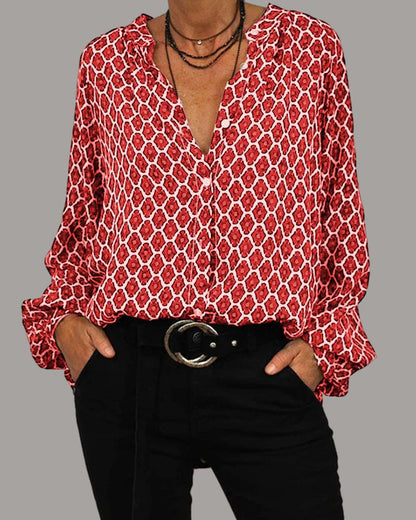 Van Elst Mode® | GEOMETRISCHE BLOUSE