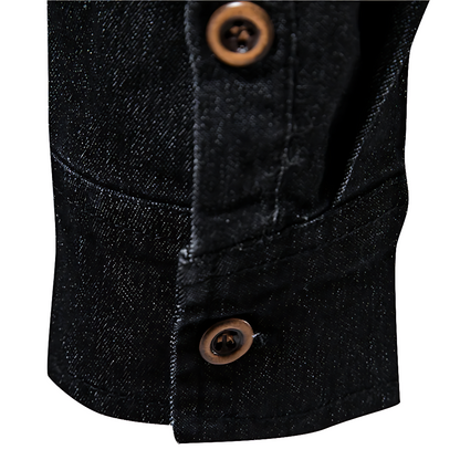 Van Elst Mode® | Katoenen denim overhemd