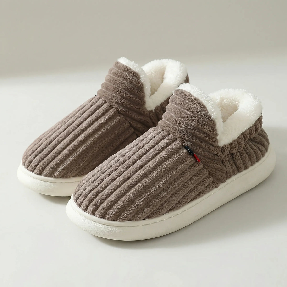 Van Elst Mode® | Zachte Geribbelde Comfortsloffen