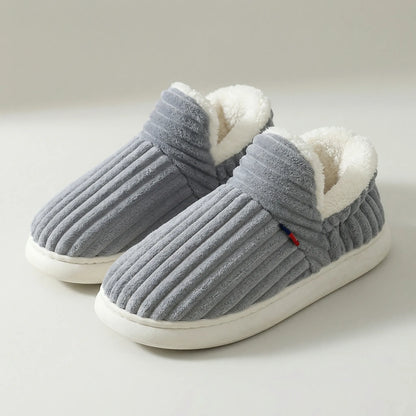 Van Elst Mode® | Zachte Geribbelde Comfortsloffen