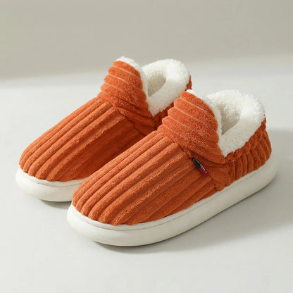 Van Elst Mode® | Zachte Geribbelde Comfortsloffen