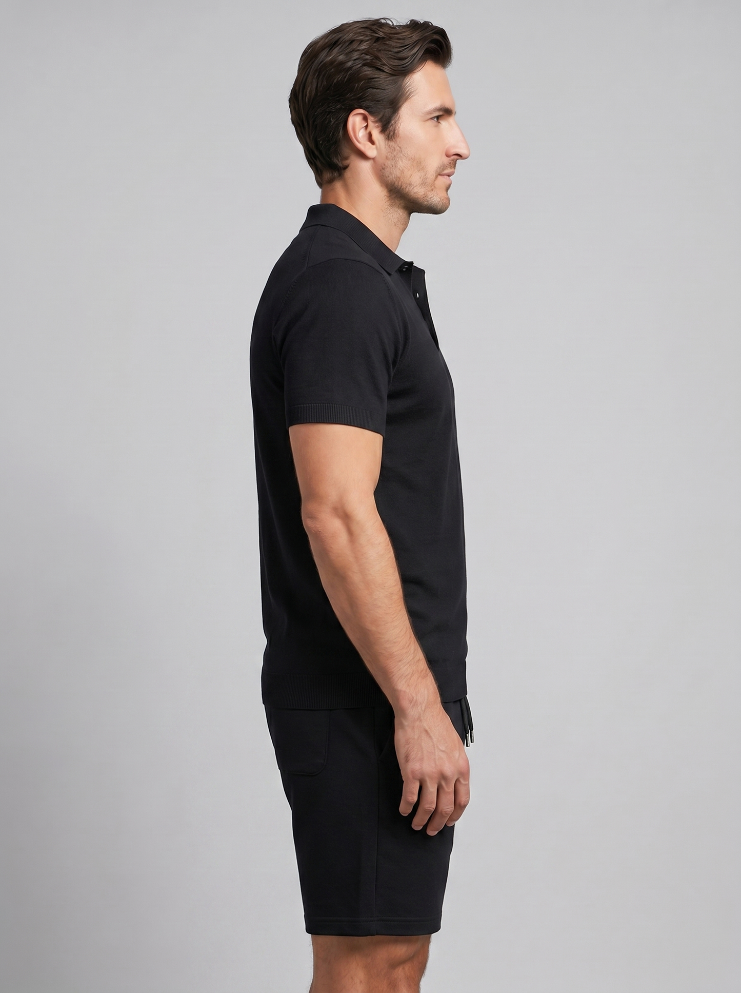 Van Elst Mode® | Polo En Shorts Set Heren Zomer Casual