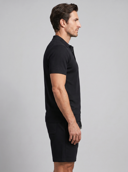 Van Elst Mode® | Polo En Shorts Set Heren Zomer Casual