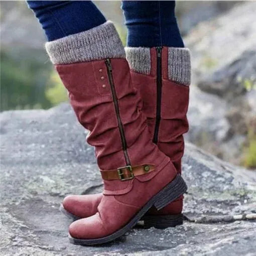 Van Elst Mode® | Enkellaarsjes met Zijkleur
