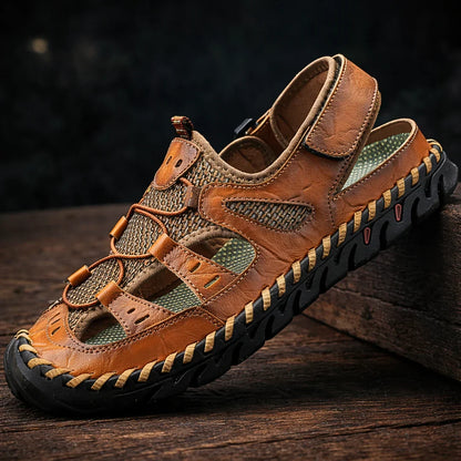 Van Elst Mode® | Comfortabele Leren Sandalen