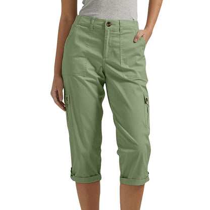 Van Elst Mode®| Capri Broek met Meerdere Zakken en Comfortabele Pasvorm voor Maximale Bewegingsvrijheid
