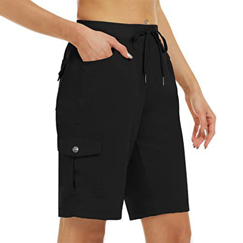 Van Elst Mode® | Comfortabele dames short met zijzakken