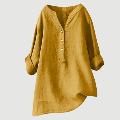 Van Elst Mode® | Luchtige en comfortabele blouse met knoopsluiting (TIJDELIJK 1+1 GRATIS!)
