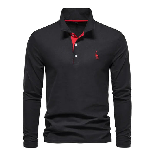 Van Elst Mode® | Polo met Lange Mouwen