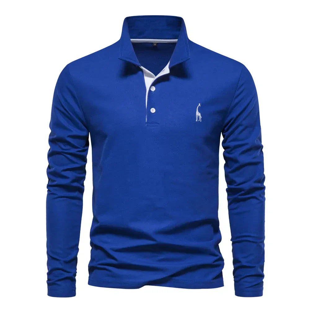 Van Elst Mode® | Polo met Lange Mouwen