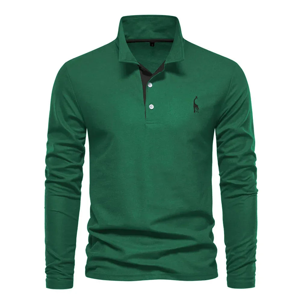 Van Elst Mode® | Polo met Lange Mouwen