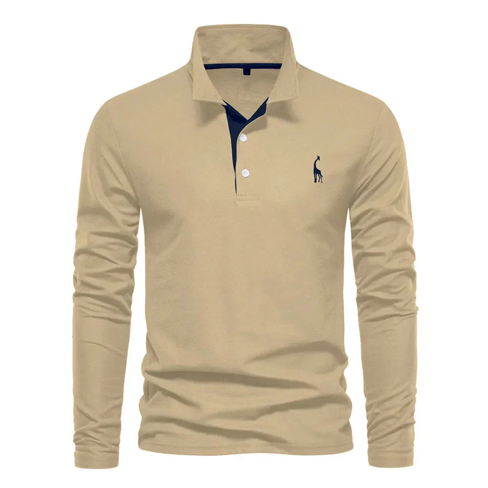 Van Elst Mode® | Polo met Lange Mouwen